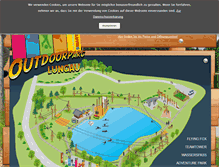 Tablet Screenshot of outdoorparc.com
